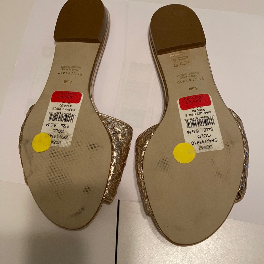 Size 6.5 Saks Fifth Avenue Sandal ๐ป - Picture 2 of 3